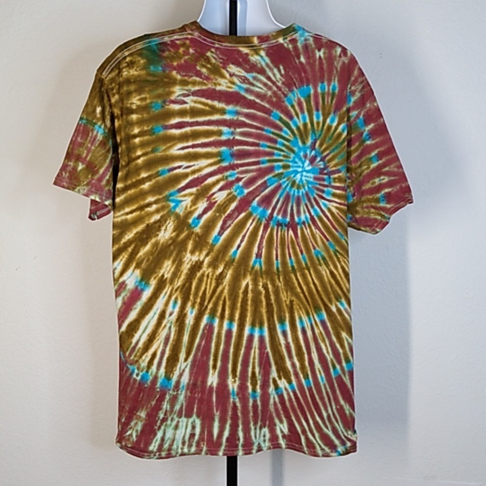 New Awesome Tie Dye S/S T-Shirt 2XL - Picture 4 of 5